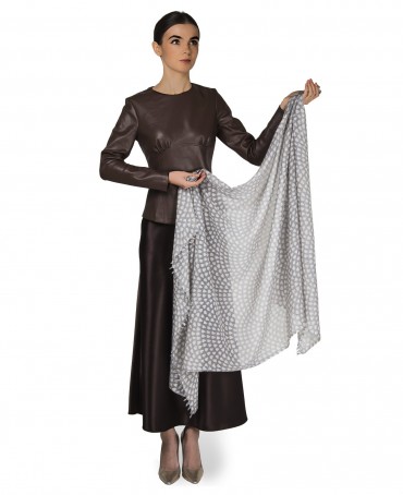 Палантин Женский W40-MOSAIQUE/GRIS